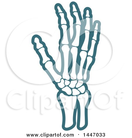Clipart of a Human Wrist and Hand - Royalty Free Vector Illustration by Vector Tradition SM