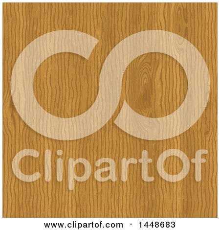 Clipart of a Wooden Texture Grain Background - Royalty Free Vector Illustration by KJ Pargeter
