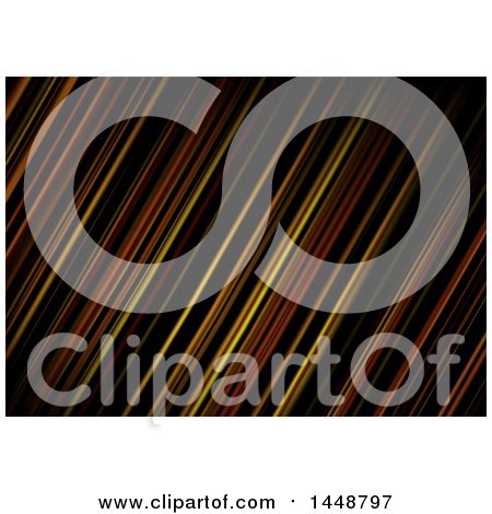 Clipart of a Background of Diagonal Brown Stripes - Royalty Free Vector Illustration by dero