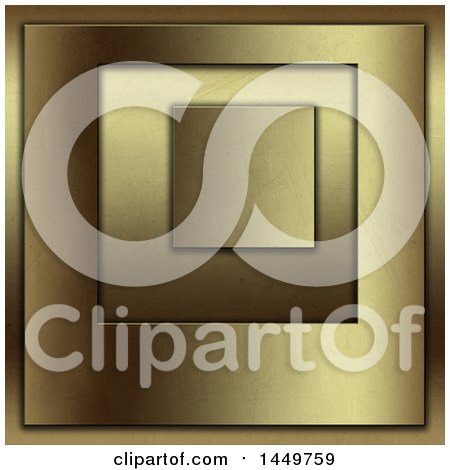 Clipart Graphic of a Background of Scratched Metal Frames - Royalty Free Illustration by KJ Pargeter
