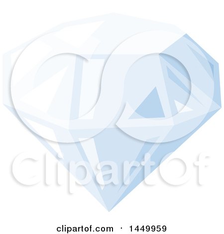 Clipart Graphic of a Diamond - Royalty Free Vector Illustration by Vector Tradition SM