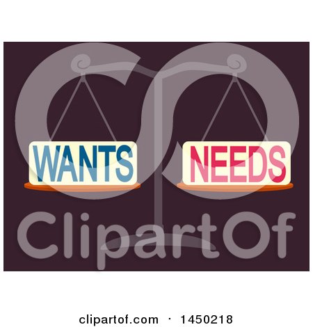 wants and needs clipart
