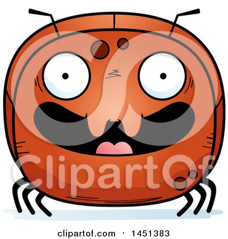 Clipart Graphic of a Cartoon Happy Ant Character Mascot - Royalty Free Vector Illustration by Cory Thoman