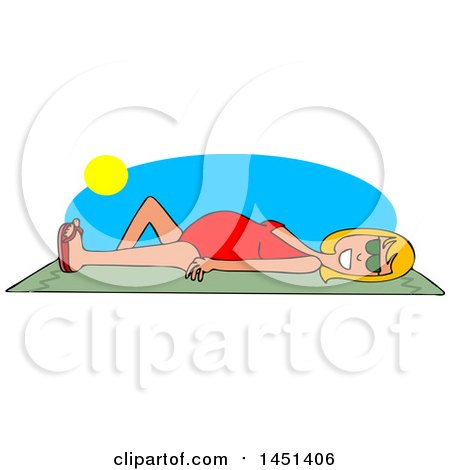 https://images.clipartof.com/small/1451406-Clipart-Graphic-Of-A-Cartoon-Happy-Pregnant-White-Woman-Sun-Bathing-On-A-Beach-Towel-Royalty-Free-Vector-Illustration.jpg