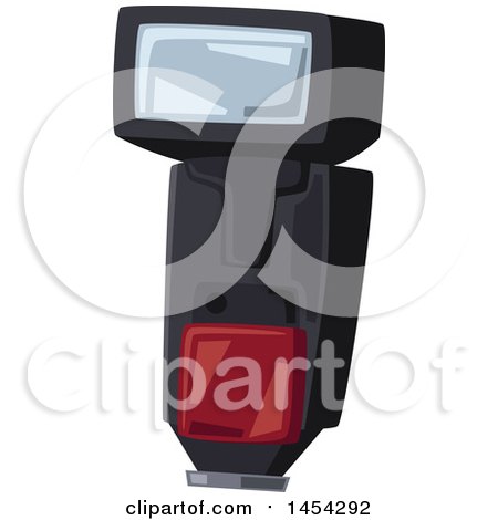Clipart Graphic of a Camera Flash - Royalty Free Vector Illustration by Vector Tradition SM