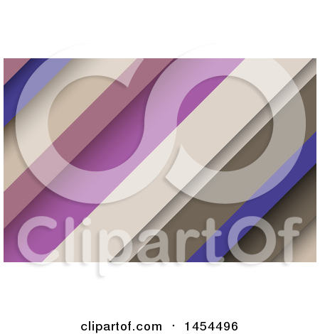 Clipart Graphic of a Diagonal Stripes Background or Business Card Design - Royalty Free Vector Illustration by KJ Pargeter