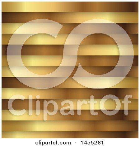 Clipart of a Golden Weave Background Texture - Royalty Free Vector Illustration by KJ Pargeter