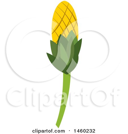 Clipart of a Yellow Flower - Royalty Free Vector Illustration by Cherie Reve
