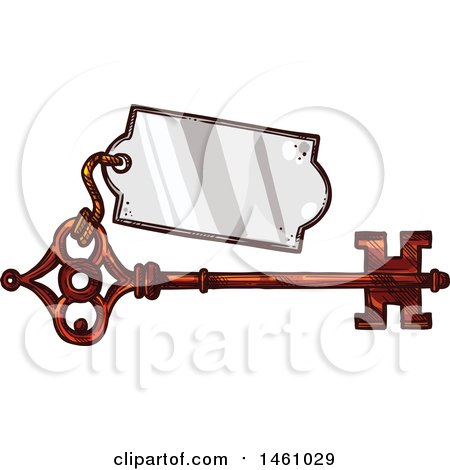 Collection of vintage keys Royalty Free Vector Image
