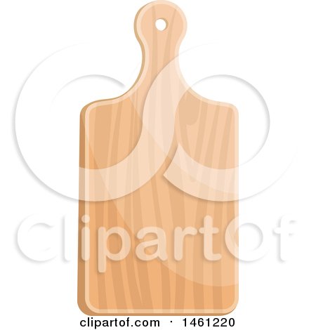 Clipart of a Cutting Board - Royalty Free Vector Illustration by Vector Tradition SM