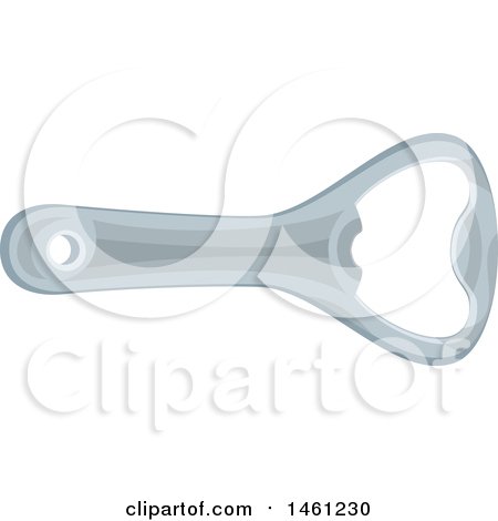 Clipart of a Bottle Opener - Royalty Free Vector Illustration by Vector Tradition SM