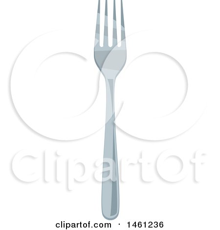 Clipart of a Fork - Royalty Free Vector Illustration by Vector Tradition SM