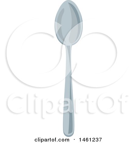 Clipart of a Spoon - Royalty Free Vector Illustration by Vector Tradition SM