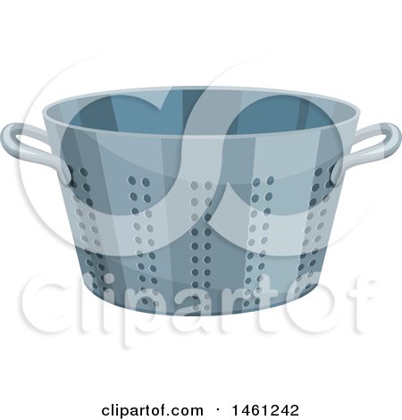 Clipart of a Strainer - Royalty Free Vector Illustration by Vector Tradition SM