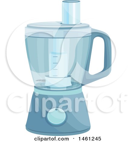 Clipart of a Kitchen Food Processor - Royalty Free Vector Illustration by Vector Tradition SM