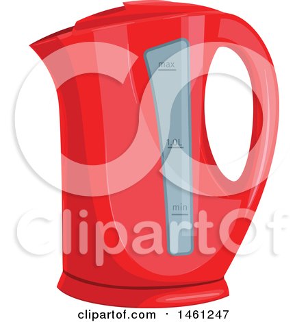 Clipart of a Kettle - Royalty Free Vector Illustration by Vector Tradition SM