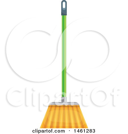 Clipart of a Broom - Royalty Free Vector Illustration by Vector Tradition SM