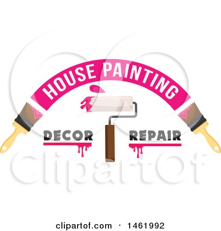 Clipart of a Painting Design - Royalty Free Vector Illustration by Vector Tradition SM