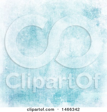 Clipart of a Pastel Blue Texture Background - Royalty Free Illustration by KJ Pargeter