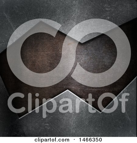 Clipart of a Metal Background - Royalty Free Illustration by KJ Pargeter