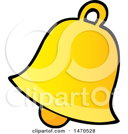 Clipart of a Bell - Royalty Free Vector Illustration by visekart