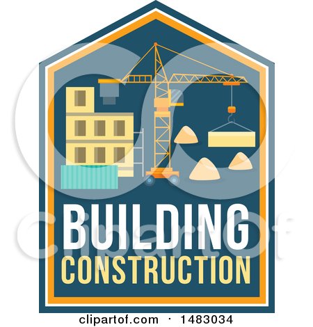 Clipart of a Construction Design - Royalty Free Vector Illustration by Vector Tradition SM