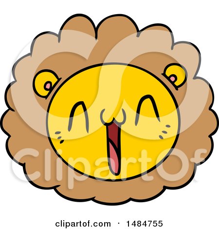 Vector Clipart Of A Lion by lineartestpilot