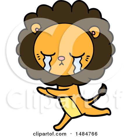 Vector Clipart Of A Lion by lineartestpilot