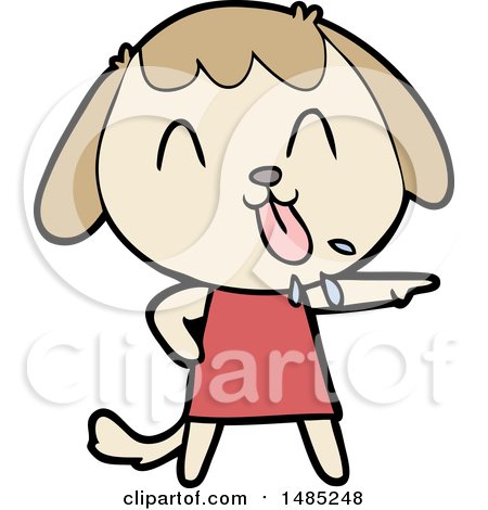 Clipart Dog by lineartestpilot