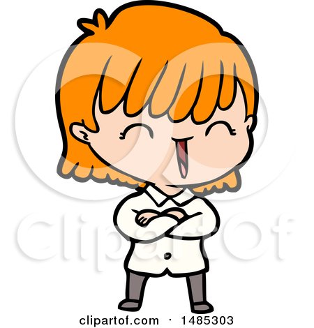 Clipart Cartoon Woman by lineartestpilot