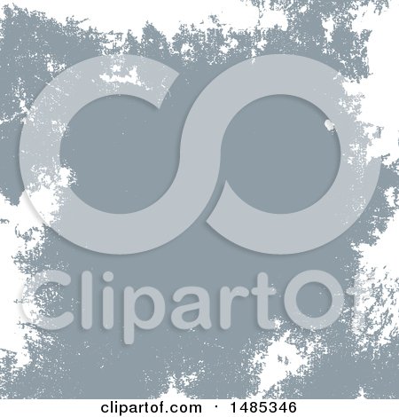Clipart of a Gray and White Grunge Background - Royalty Free Vector Illustration by KJ Pargeter