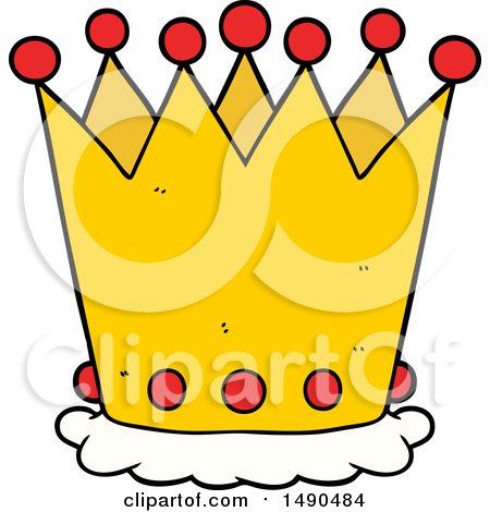 Clipart Cartoon Crown by lineartestpilot