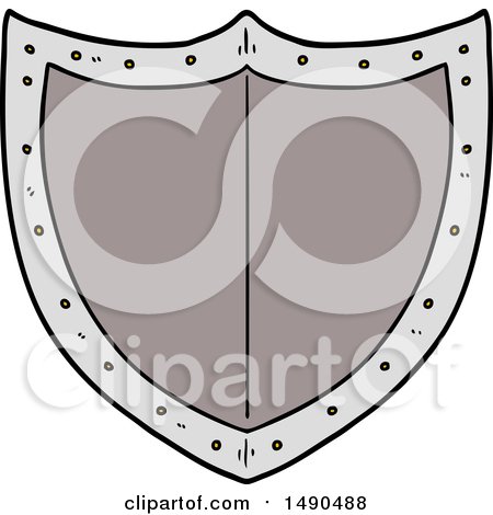 Clipart Cartoon Shield by lineartestpilot