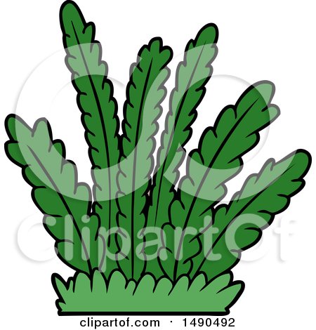 Clipart Cartoon Growing Plants by lineartestpilot