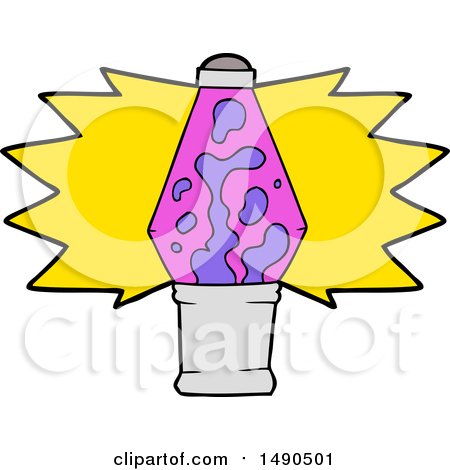 Clipart Cartoon Lava Lamp by lineartestpilot