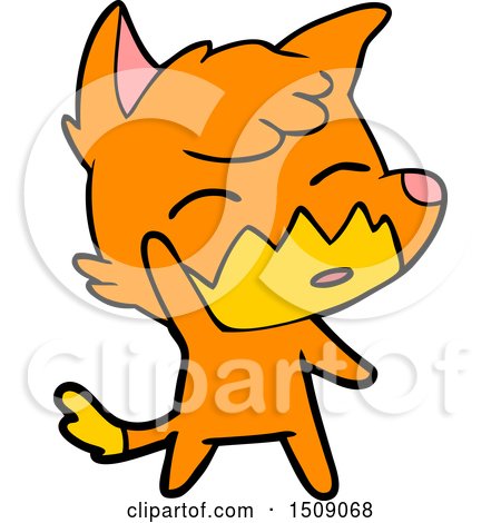 Cartoon Fox by lineartestpilot