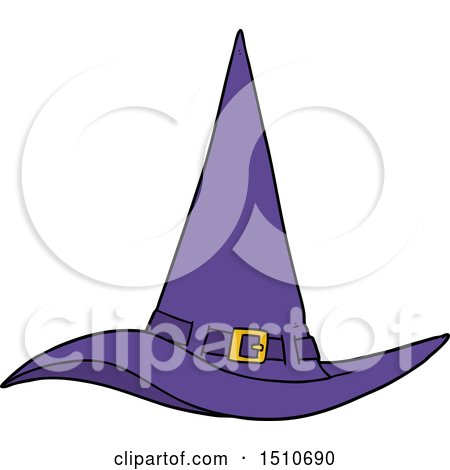 Cartoon Witch Hat by lineartestpilot
