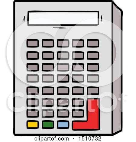 Cartoon Calculator by lineartestpilot