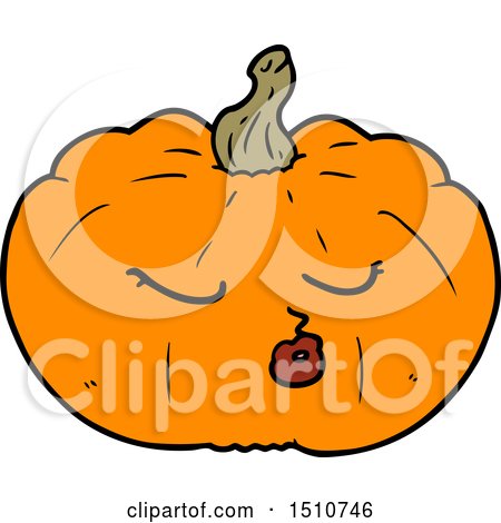 Cartoon Pumpkin by lineartestpilot