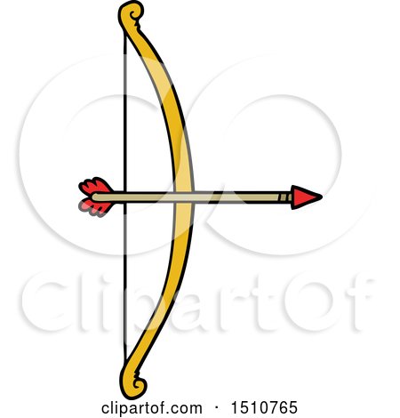 Cartoon Bow and Arrow by lineartestpilot #1510765