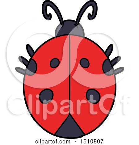 Cartoon Ladybug by lineartestpilot