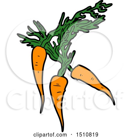 Cartoon Carrots by lineartestpilot