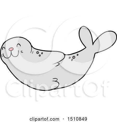 Cartoon Seal by lineartestpilot