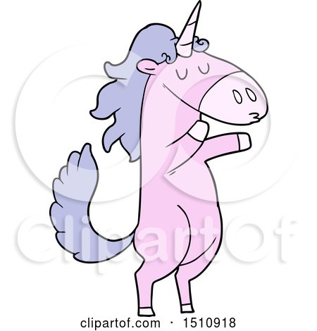 Cartoon Unicorn by lineartestpilot
