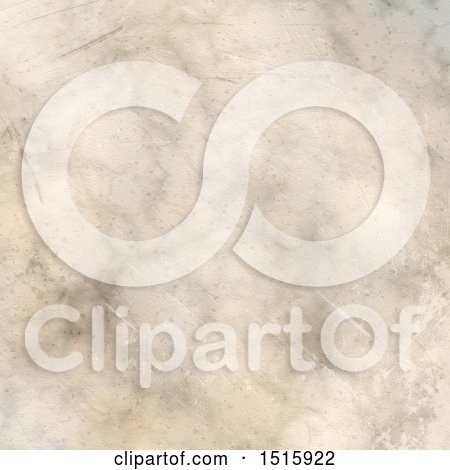 Clipart of a Background of Scratched Old Paper - Royalty Free Illustration by KJ Pargeter