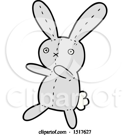 Cartoon Toy Rabbit by lineartestpilot