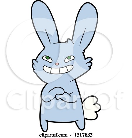 Cartoon Rabbit by lineartestpilot