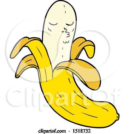 Cartoon Best Quality Organic Banana by lineartestpilot