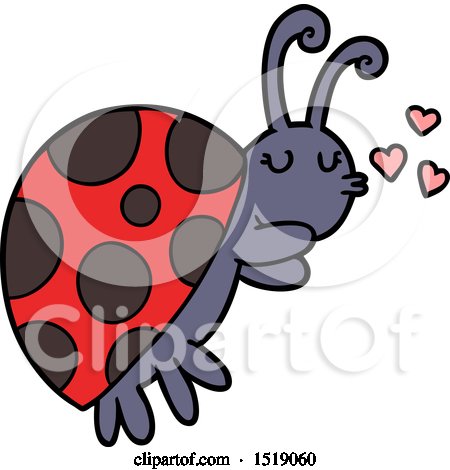 Cartoon Ladybug by lineartestpilot