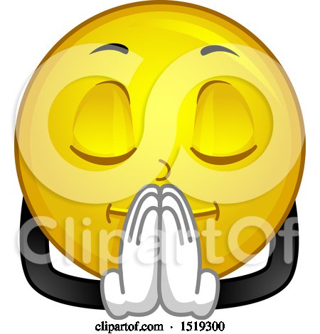 praying smiley emoticon